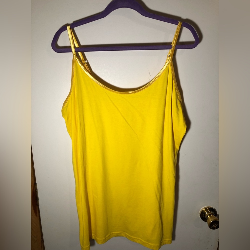 Canary yellow camisole